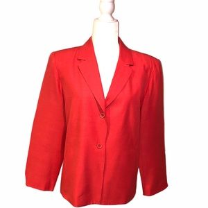 Coral Blazer size 10 Norton Mcnaughton